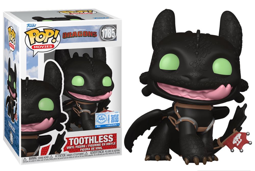 Toothless - How to Train Your Dragon vinyl figure collectible [Barcode 889698852487] - Main Image 3