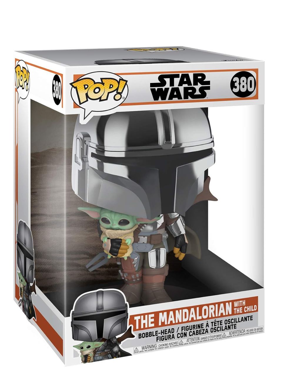 The Mandalorian with The Child - Star Wars: The Mandalorian vinyl figure collectible [Barcode 889698499316] - Main Image 2