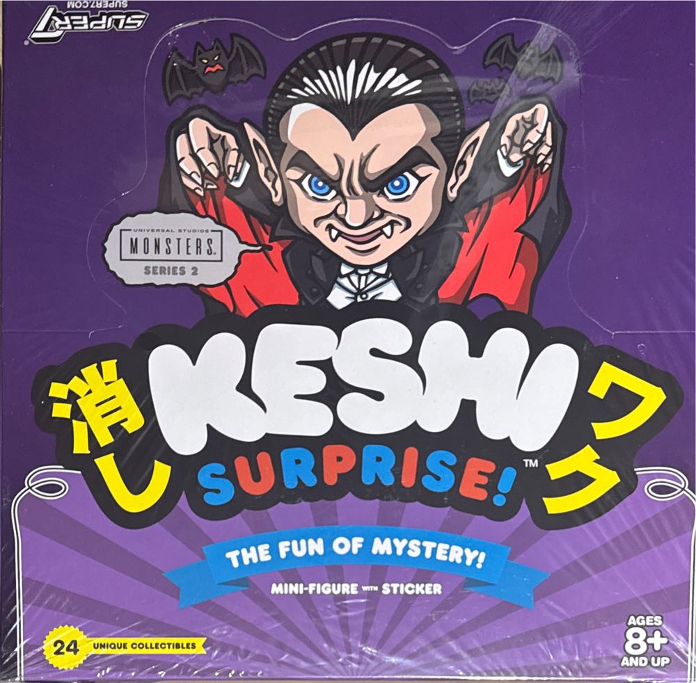 Super7 Keshi Surprise Universal Monsters Series 2 Sealed Case  vinyl figure collectible [Barcode 811169033514] - Main Image 2