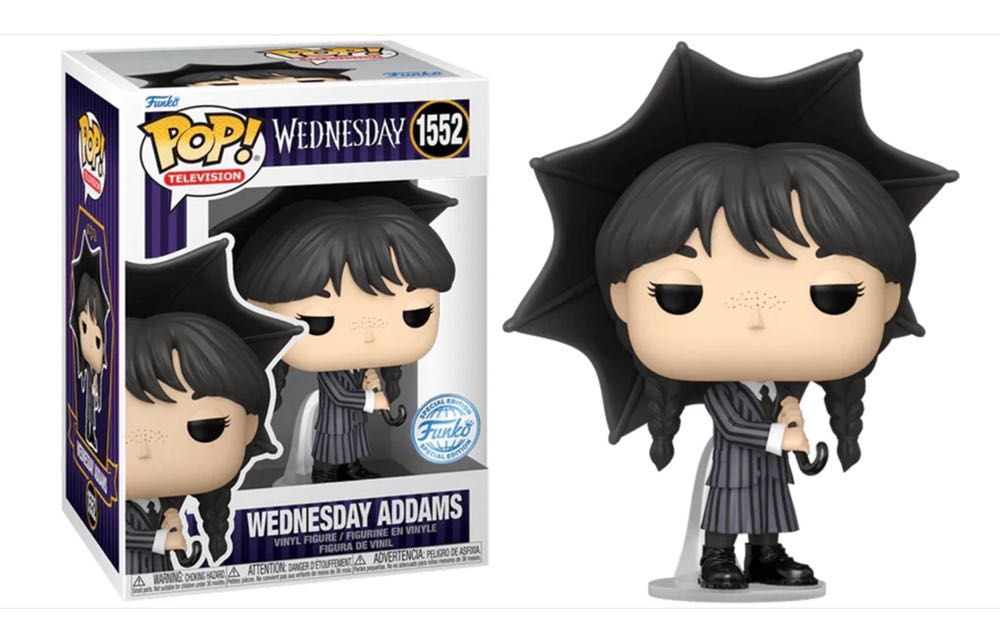 Wednesday Addams  vinyl figure collectible [Barcode 889698817417] - Main Image 3