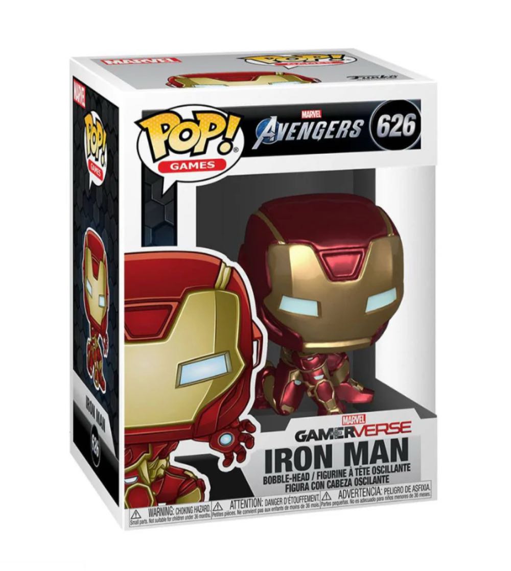 Iron Man (Gamerverse) - Avengers Gamerverse vinyl figure collectible [Barcode 889698477567] - Main Image 2