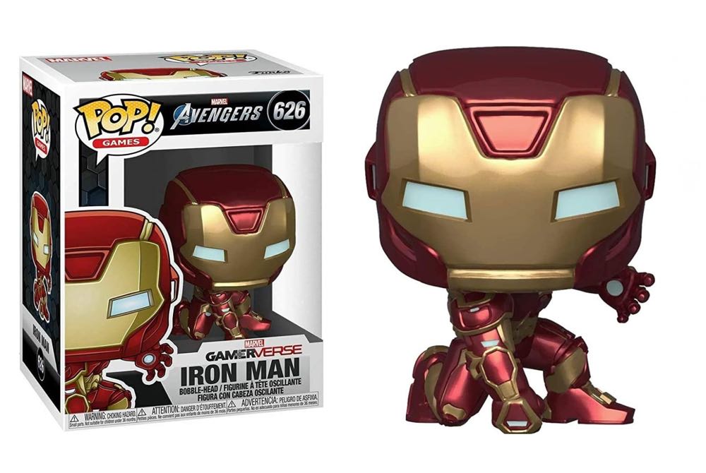 Iron Man (Gamerverse) - Avengers Gamerverse vinyl figure collectible [Barcode 889698477567] - Main Image 3