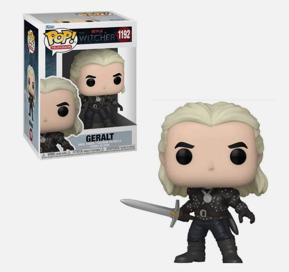 Geralt - Witcher vinyl figure collectible [Barcode 889698578141] - Main Image 3