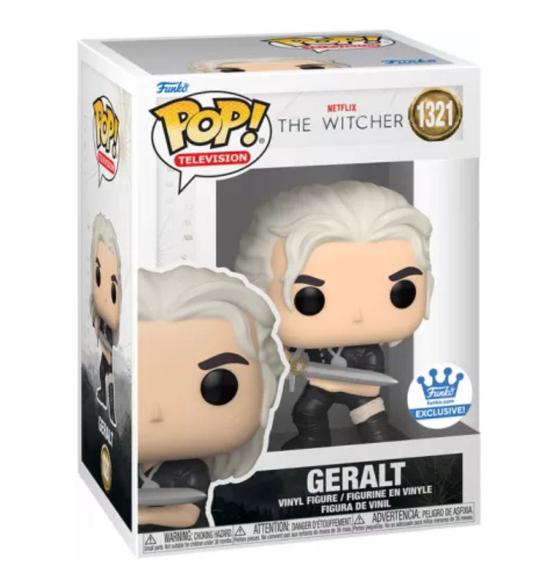 Geralt (Training)  vinyl figure collectible [Barcode 889698686457] - Main Image 2