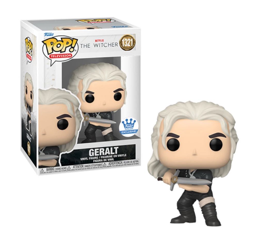 Geralt (Training)  vinyl figure collectible [Barcode 889698686457] - Main Image 3