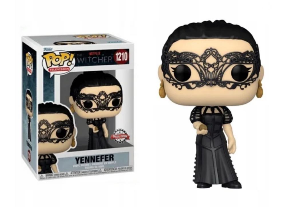 Yennefer (with Mask)  vinyl figure collectible [Barcode 889698620857] - Main Image 3