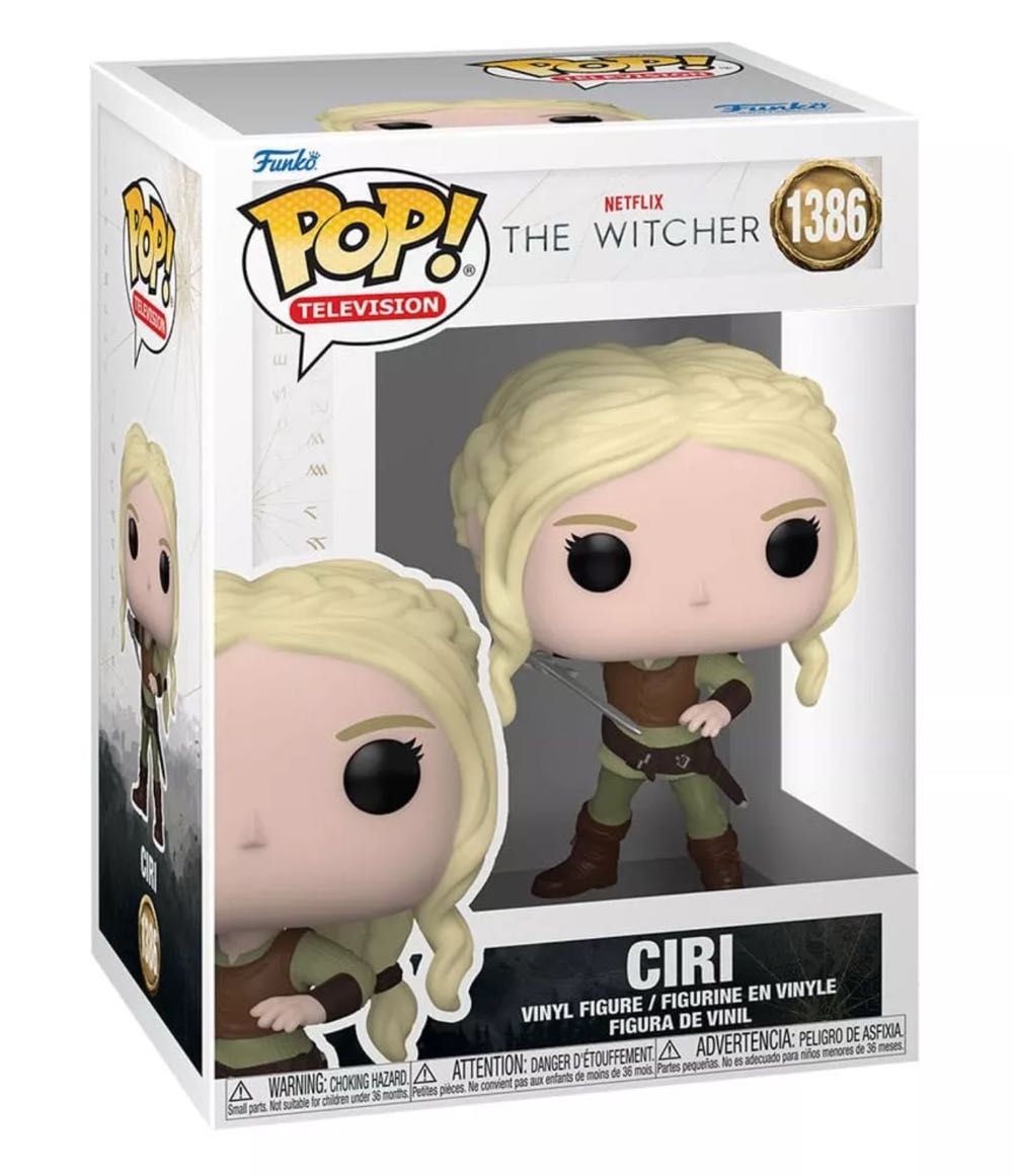 Ciri  vinyl figure collectible [Barcode 889698742450] - Main Image 2