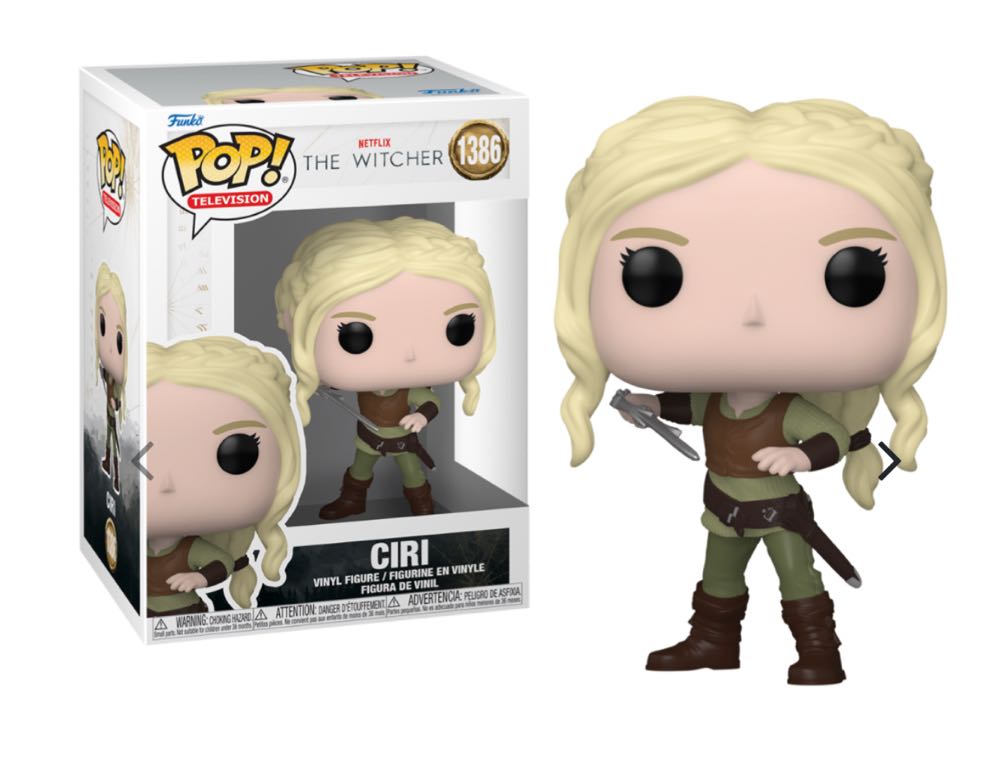 Ciri  vinyl figure collectible [Barcode 889698742450] - Main Image 3
