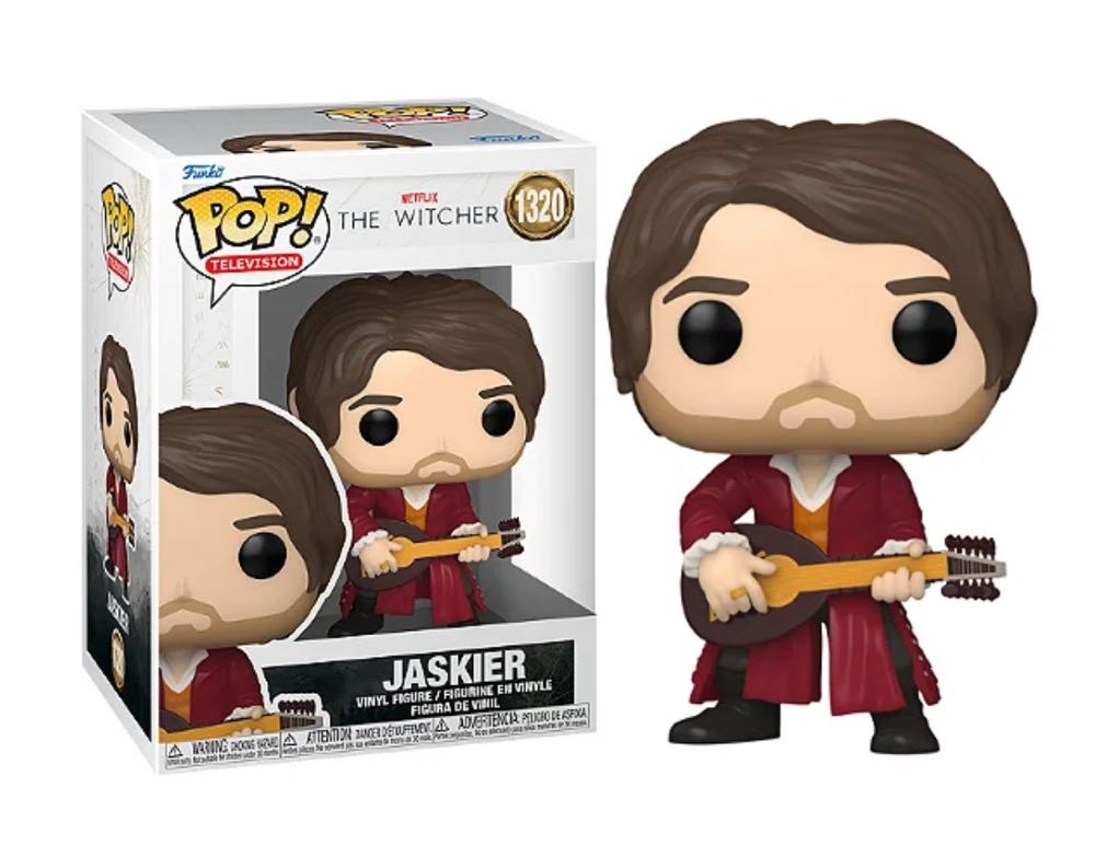 1320-Jaskier  vinyl figure collectible [Barcode 889698674256] - Main Image 3