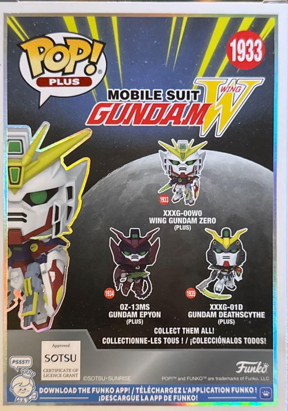 Gundam 1933 - Xxxg-oowo Wing Gundam Zero  vinyl figure collectible [Barcode 889698864909] - Main Image 3