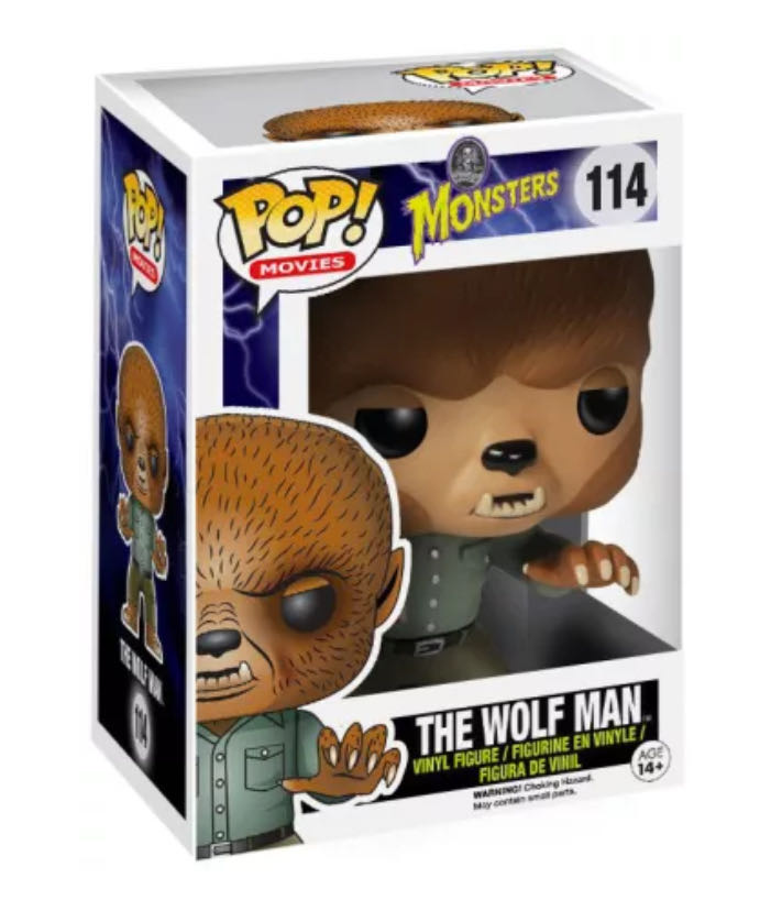 The Wolf Man - Universal Monsters vinyl figure collectible [Barcode 849803041731] - Main Image 2
