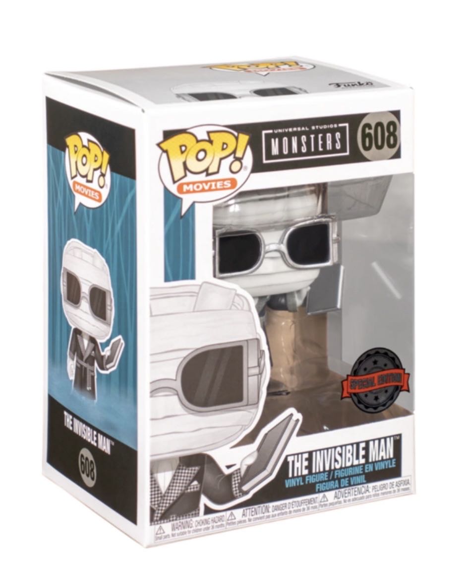 The Invisible Man - Universal Monsters vinyl figure collectible [Barcode 889698468565] - Main Image 2