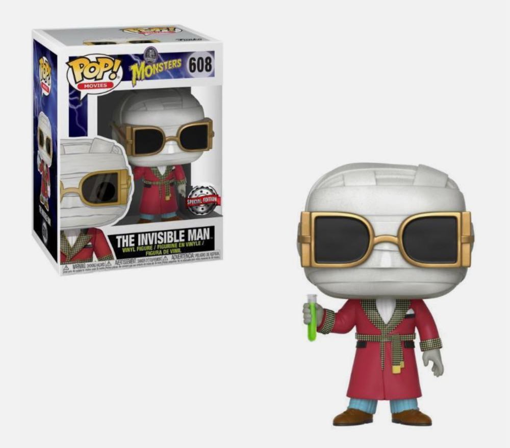 The Invisible Man - Universal Monsters vinyl figure collectible [Barcode 889698329613] - Main Image 3