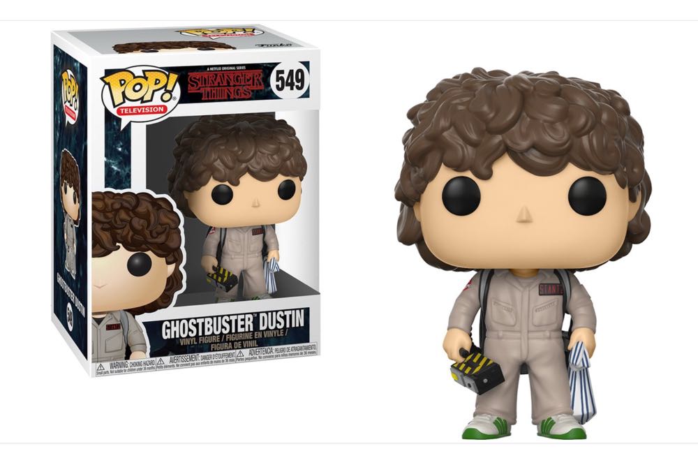 Ghostbuster Dustin S2 - Stranger Things vinyl figure collectible [Barcode 889698214841] - Main Image 3