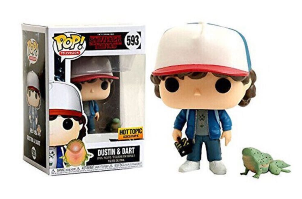 Dustin & Dart S2 - Stranger Things vinyl figure collectible [Barcode 889698243636] - Main Image 3