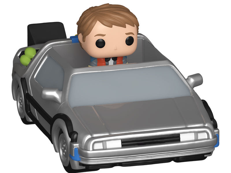 Marty Mcfly And Time Machine - Back to the Future vinyl figure collectible [Barcode 889698855211] - Main Image 2