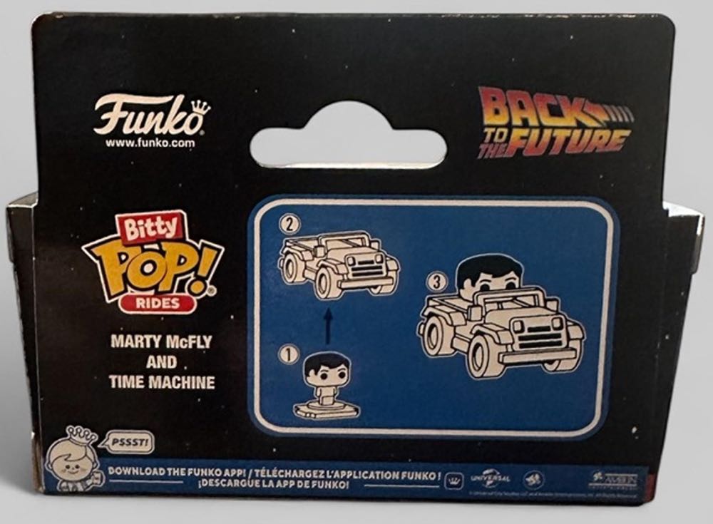 Marty Mcfly And Time Machine - Back to the Future vinyl figure collectible [Barcode 889698855211] - Main Image 3