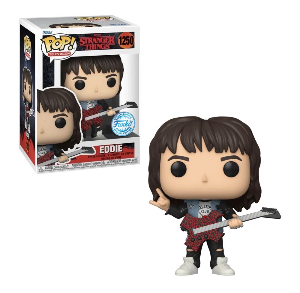 Eddie - Stranger Things vinyl figure collectible [Barcode 889698624008] - Main Image 3