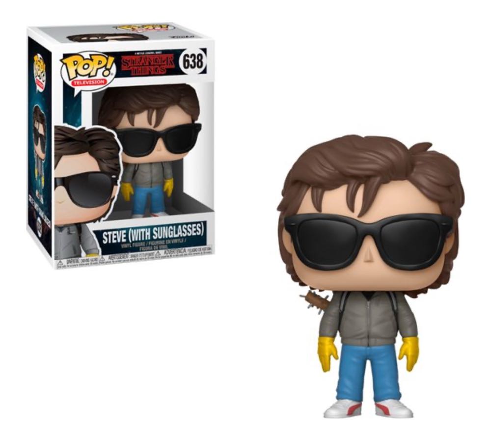 Steve (with Sunglasses) S2 - Stranger Things vinyl figure collectible [Barcode 889698308779] - Main Image 3