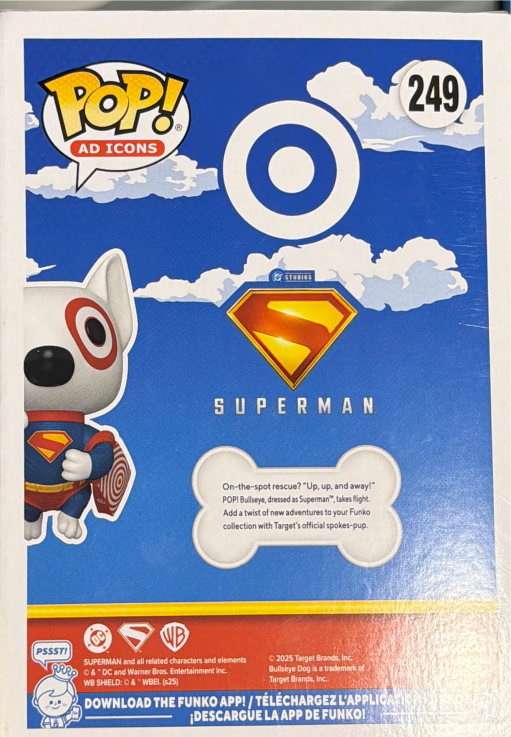 Bullseye As Superman - Ad Icons vinyl figure collectible [Barcode 889698871877] - Main Image 3