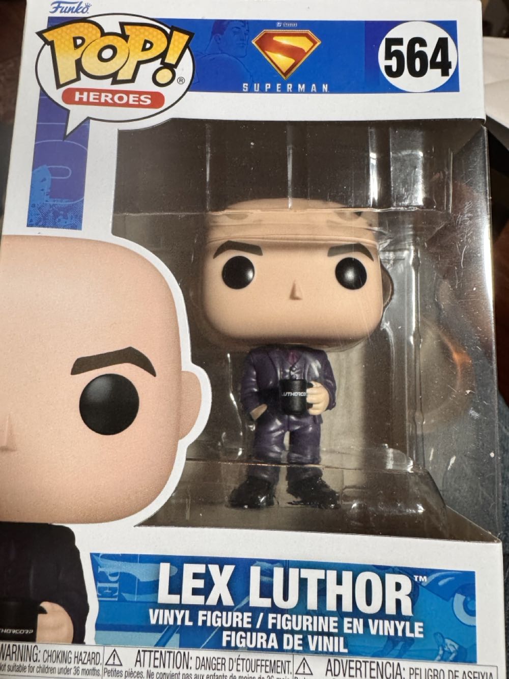 Lex Luthor  vinyl figure collectible [Barcode 889698856447] - Main Image 2