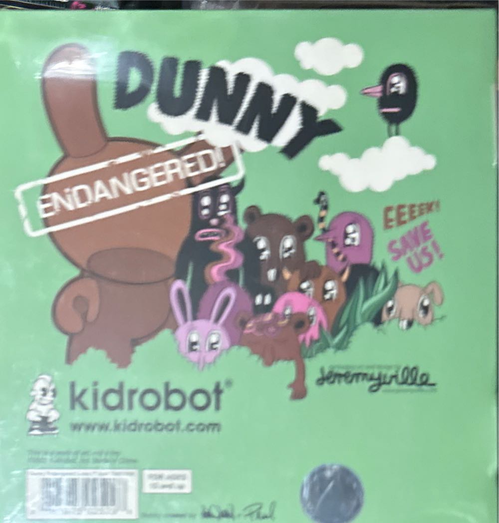 Kidrobot X Jeremyville Endangered Dunny Series Sealed Case  vinyl figure collectible [Barcode 883975025298] - Main Image 2