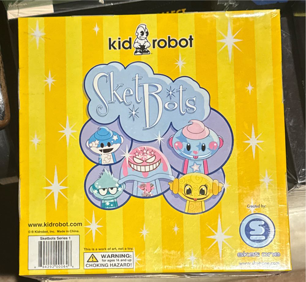 Kidrobot X Sket One Sketbots Sealed Case  vinyl figure collectible [Barcode 894292000646] - Main Image 2