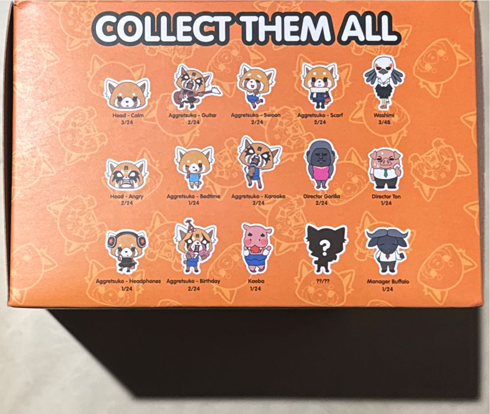 Kidrobot Aggretsuko Vinyl Keychain Series  vinyl figure collectible [Barcode 883975155377] - Main Image 3