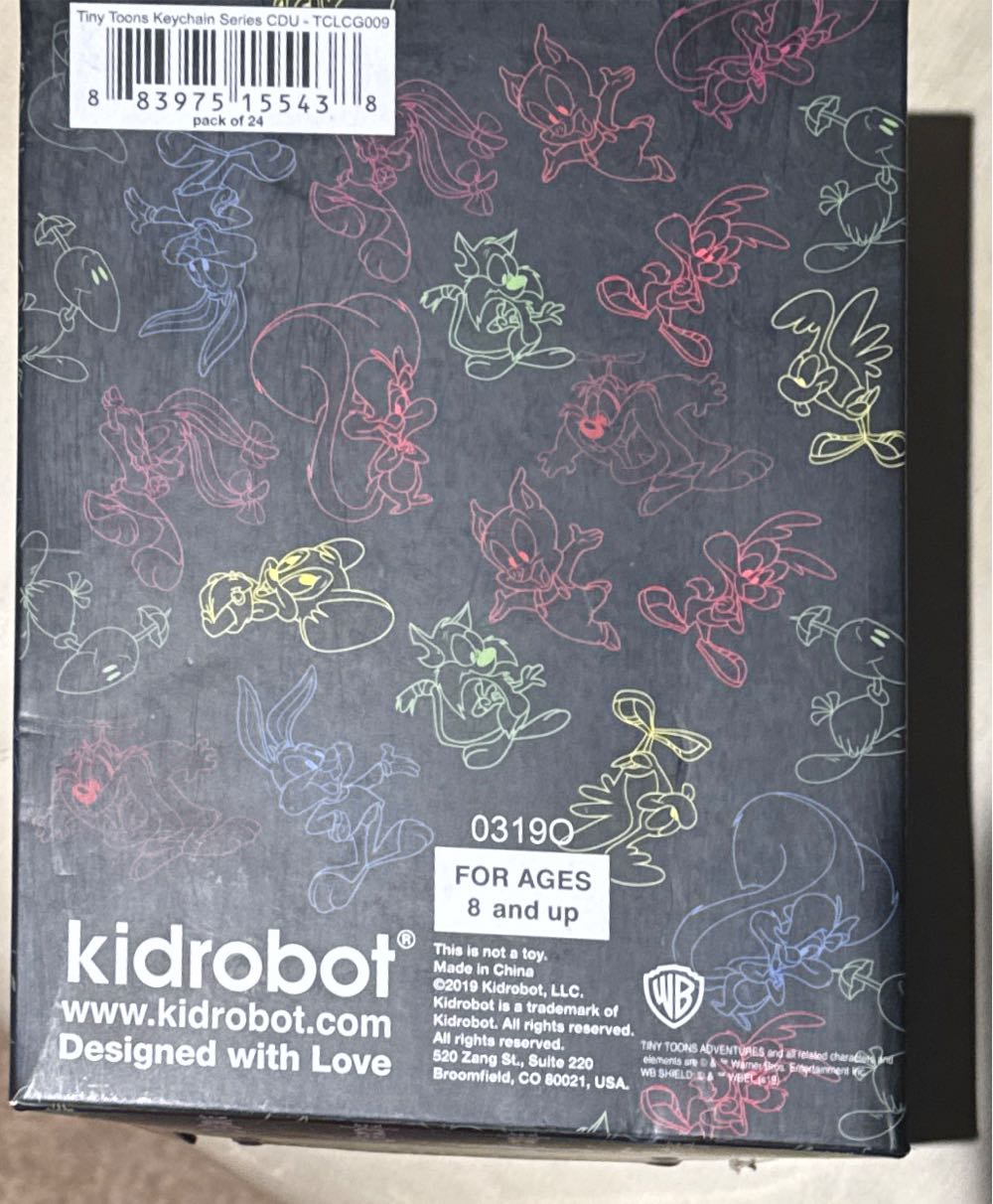 Kidrobot Tiny Toons Adventures Vinyl Keychain Series  vinyl figure collectible [Barcode 883975155438] - Main Image 2