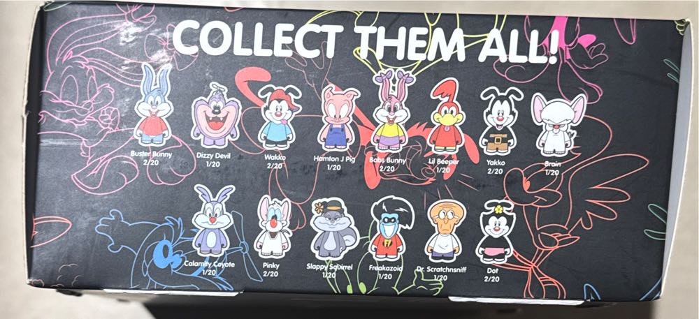 Kidrobot Tiny Toons Adventures Animanicas Enamel Pin Series  vinyl figure collectible [Barcode 883975157166] - Main Image 2