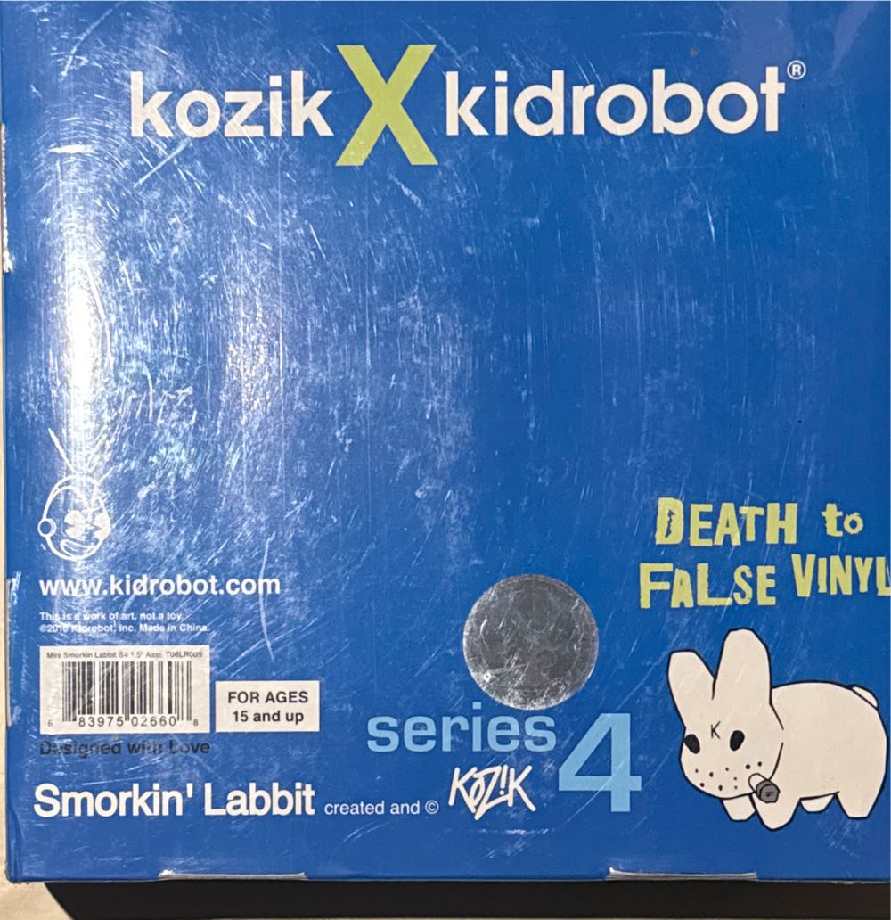 Kidrobot X Frank Kozik Smorkin’ Labbit Series 4 Complete Set Of 25 Sealed  vinyl figure collectible [Barcode 883975026608] - Main Image 3