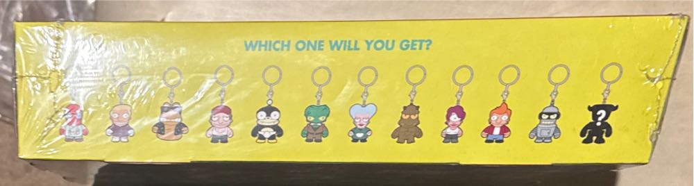 Kidrobot X Futurama Keychains Series 1 Sealed Case  vinyl figure collectible [Barcode 883975129668] - Main Image 2
