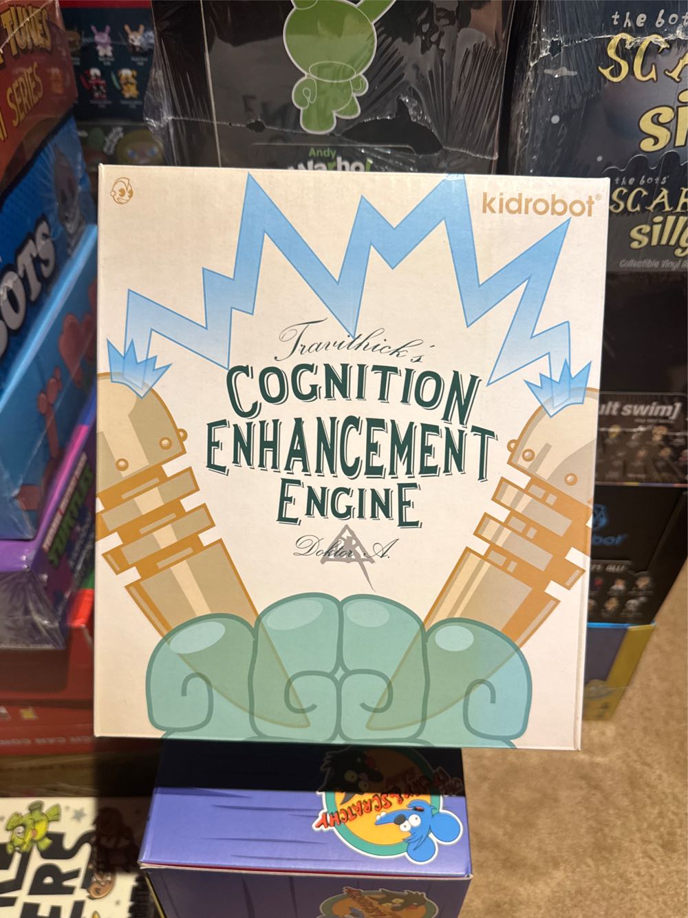 Kidrobot X Doctor A Cognition Enhancement Engine Dunny  vinyl figure collectible [Barcode 883975152109] - Main Image 2