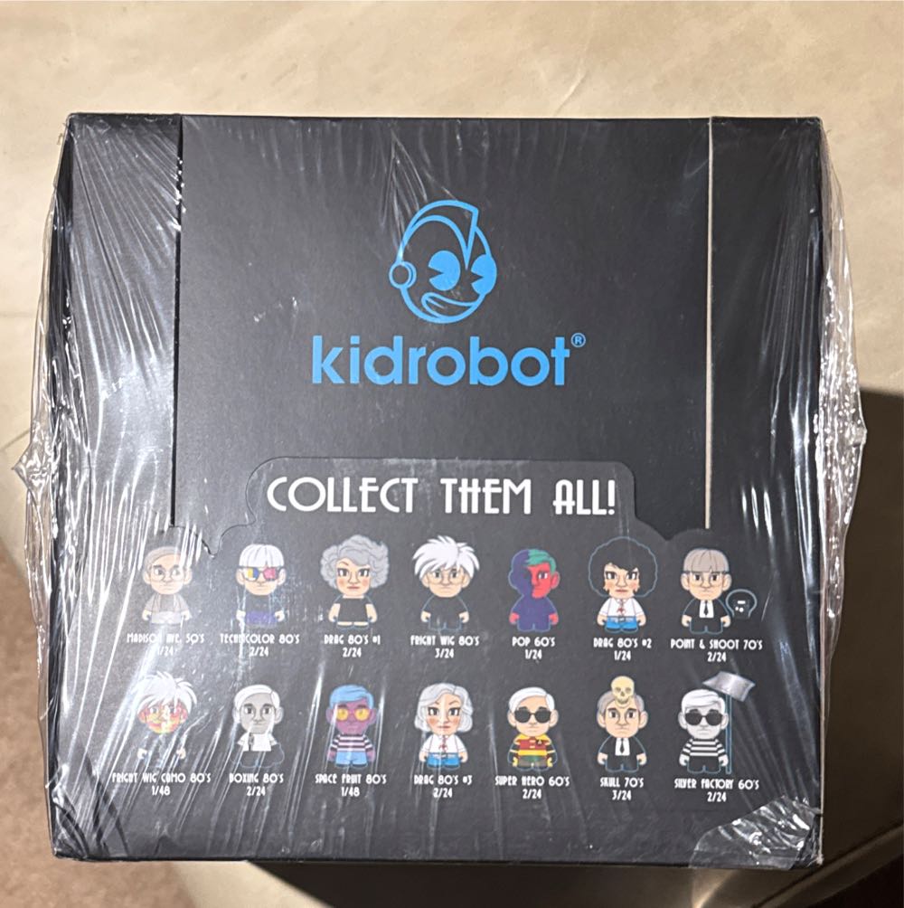Kidrobot The Many Faces Of Andy Warhol Vinyl Mini Series  vinyl figure collectible [Barcode 883975157272] - Main Image 3
