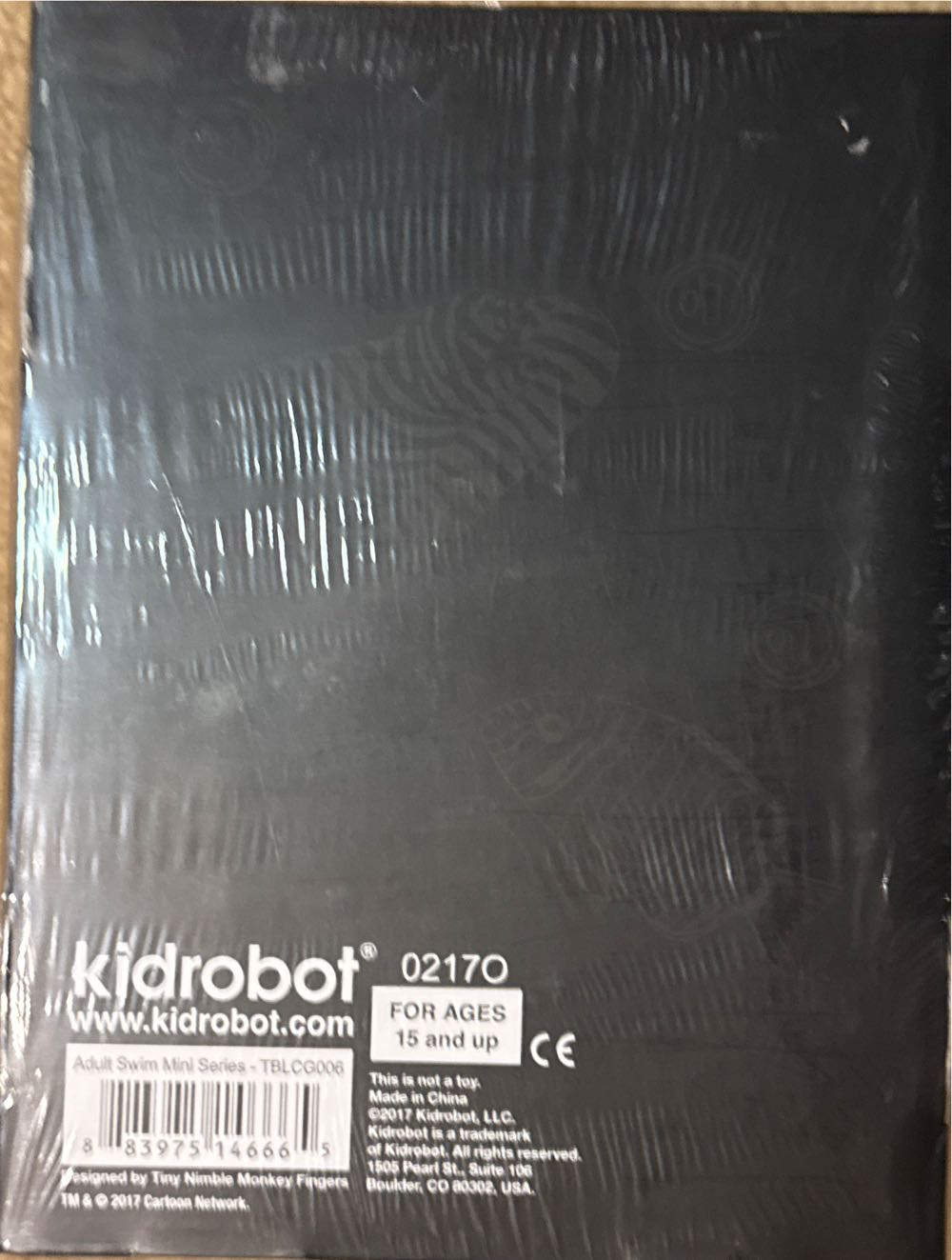 Kidrobot X Adult Swim Blind Box Mini Vinyl Figure One Sealed Case  vinyl figure collectible [Barcode 883975146665] - Main Image 2