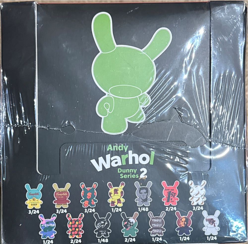 Kidrobot X Andy Warhol Dunny Series 2 Sealed Case  vinyl figure collectible [Barcode 883975146733] - Main Image 3