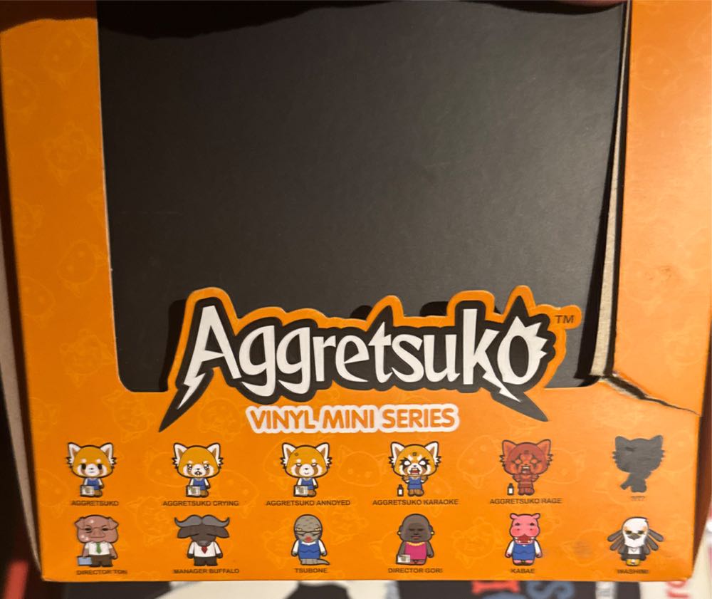 Kidrobot X Sanrio Aggretsuko Vinyl Mini Figure Sealed Case  vinyl figure collectible [Barcode 883975155346] - Main Image 3