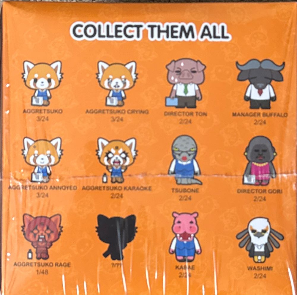 Kidrobot X Sanrio Aggretsuko Vinyl Mini Figure Sealed Case  vinyl figure collectible [Barcode 883975155346] - Main Image 4