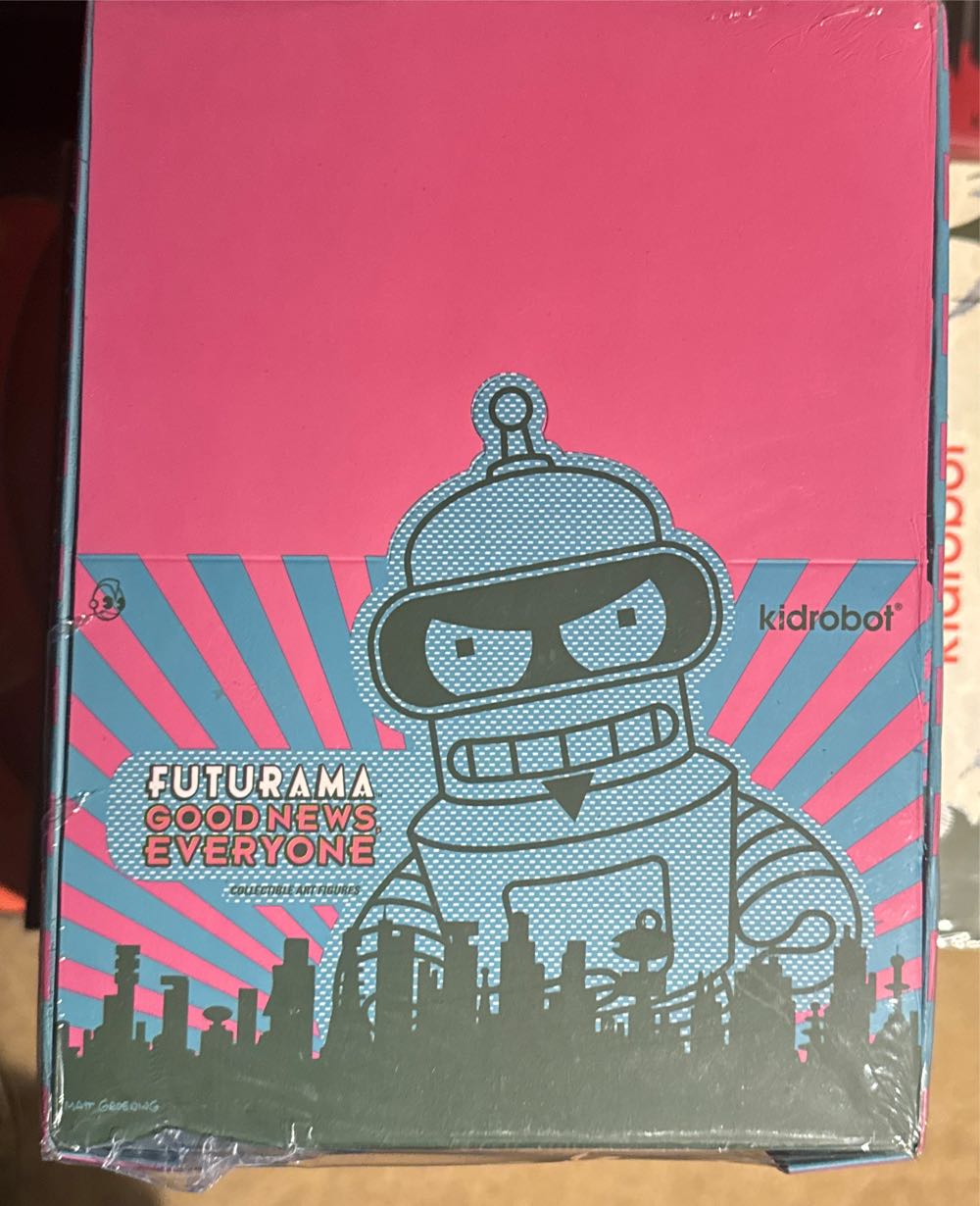 Kidrobot X Futurama Good News Everyone Vinyl Art Figure  vinyl figure collectible [Barcode 883975153052] - Main Image 2