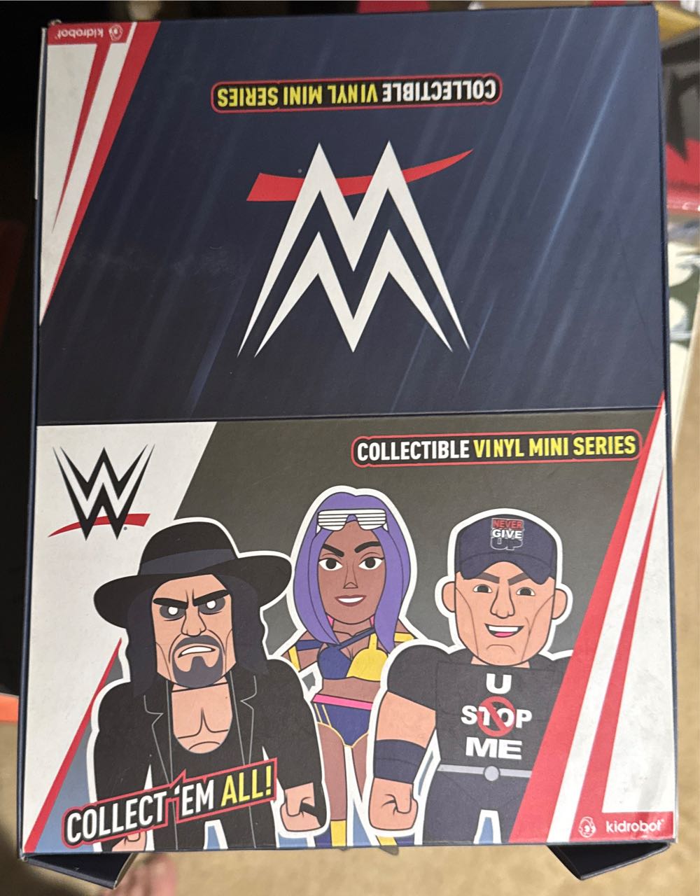 Kidrobot X WWE Collectible Vinyl Mini Series  vinyl figure collectible [Barcode 883975157562] - Main Image 2