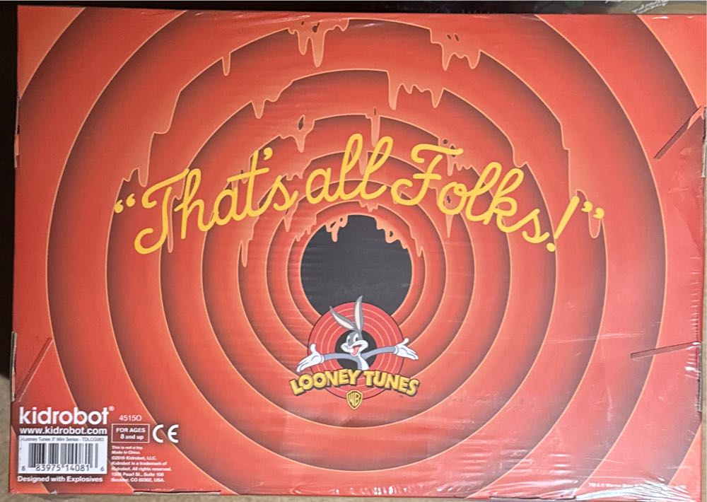 Kidrobot X Warner Bros. Looney Tunes Mini Series Sealed Case  vinyl figure collectible [Barcode 883975140816] - Main Image 3