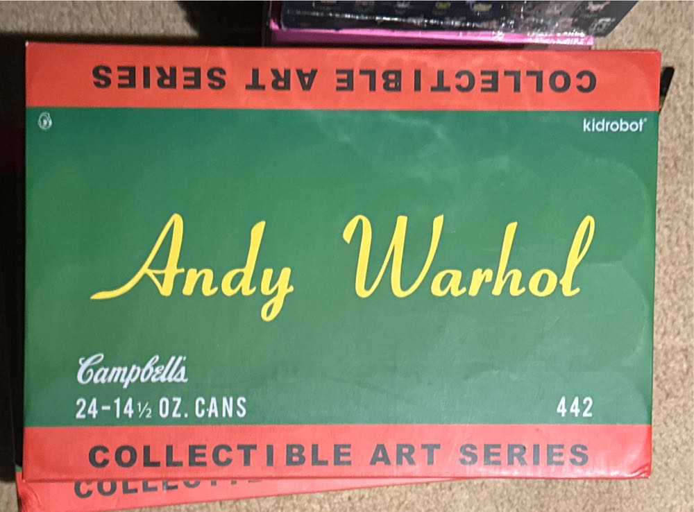 Kidrobot X Andy Warhol Soup Can Series 2 Collectible Art Series  vinyl figure collectible [Barcode 883975152727] - Main Image 2