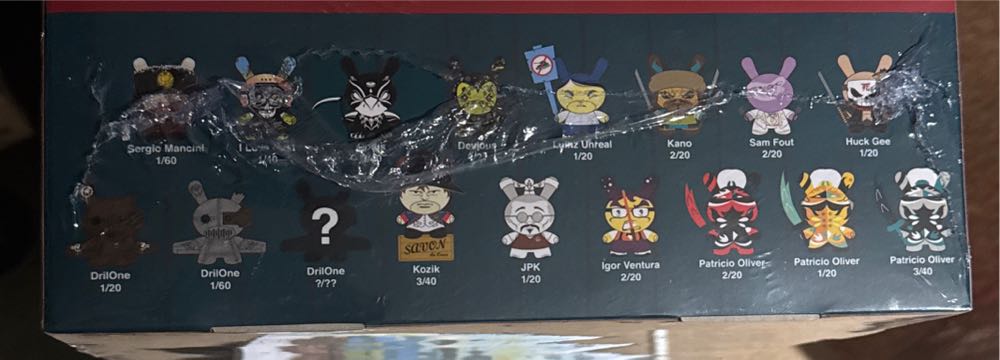 Kidrobot Art Of War Dunny Series Sealed Case  vinyl figure collectible [Barcode 883975137878] - Main Image 3