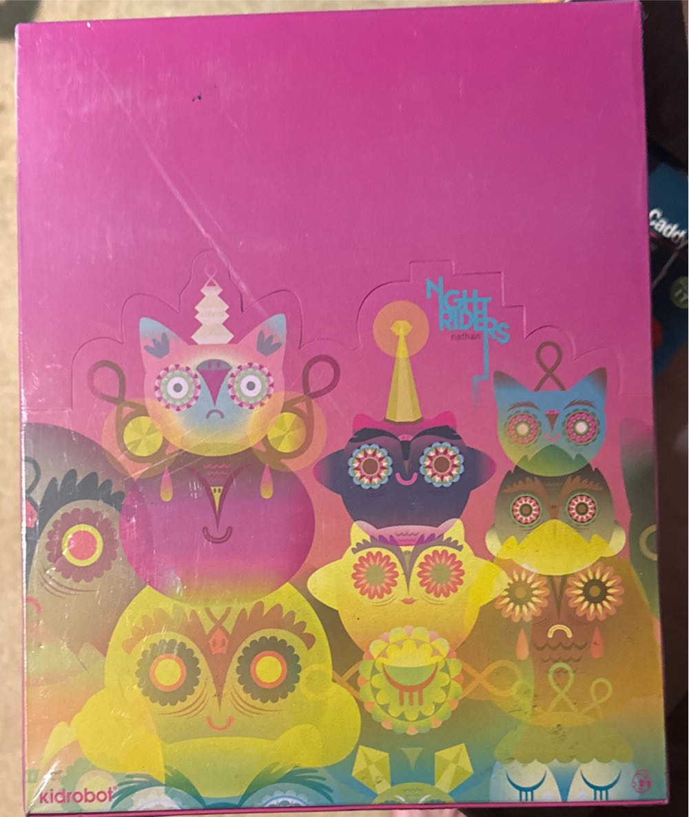 Kidrobot X Nathan Jurevicius Nightriders Mini Series Sealed Case  vinyl figure collectible [Barcode 883975142780] - Main Image 2