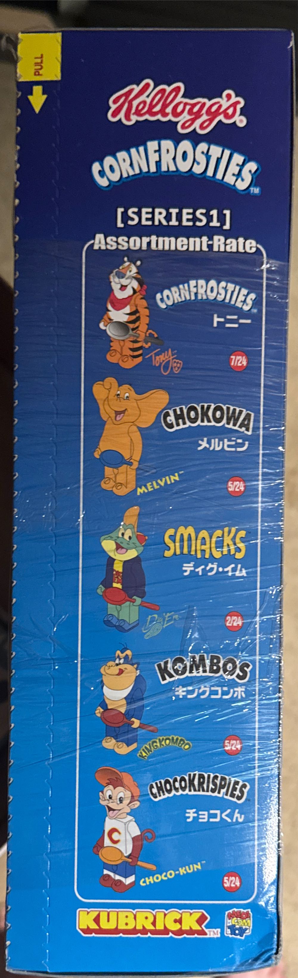 Medicom X Kubrick Kelloggs Cereal Series 1  vinyl figure collectible [Barcode 4530956170497] - Main Image 2