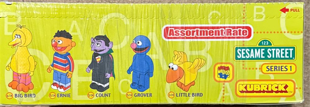 Medicom X Kubrick Sesame Street Series 1 24pcs  vinyl figure collectible [Barcode 4530956170930] - Main Image 2