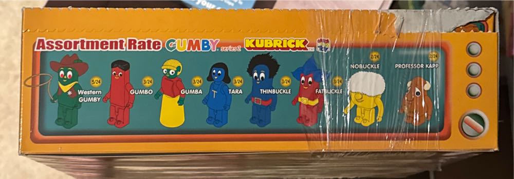 Medicom X Kubrick Gumby Series 2  vinyl figure collectible [Barcode 4530956171166] - Main Image 2
