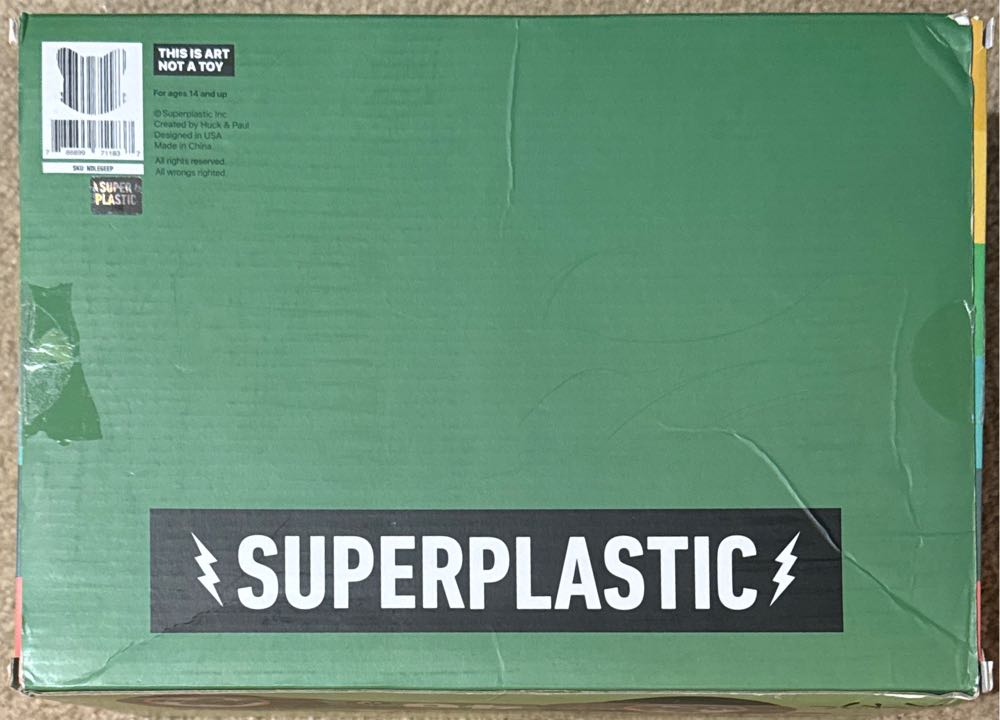 Superplastic X Gorillaz Geep Art Figure  vinyl figure collectible [Barcode 786899711837] - Main Image 3