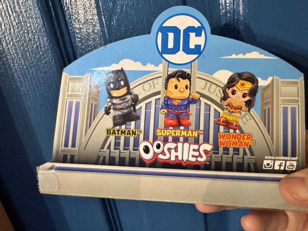 Hall Of justice Heroes 3 Pack Ooshies  vinyl figure collectible - Main Image 2