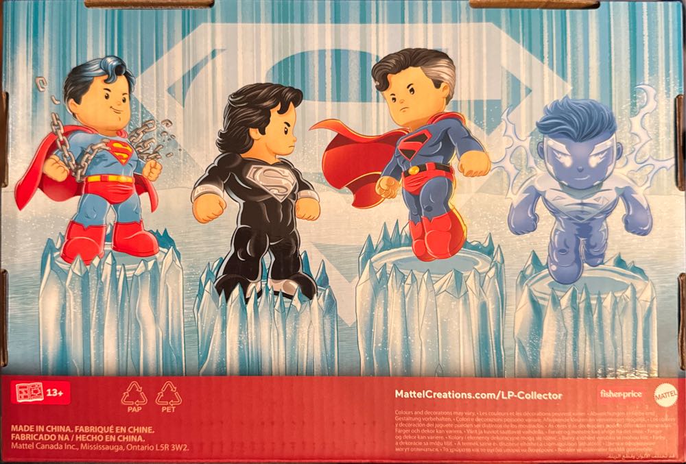 Little People - Superman Variation Set  vinyl figure collectible [Barcode 194735294480] - Main Image 2